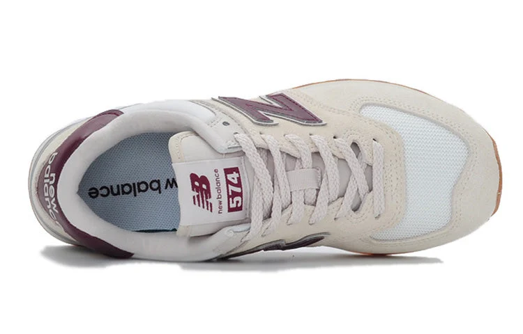 (WMNS) New Balance 574v2 ‘Moonbeam Burgundy’ WL574RCF - 图片 3