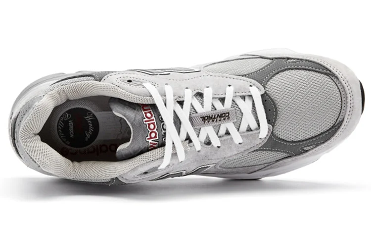 Alternative view of New Balance 990v3 Made in USA ‘Grey’ M990GY3