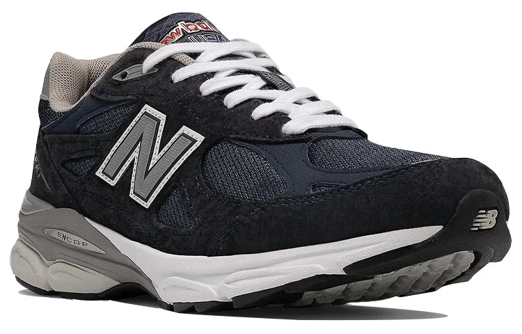 Alternative view of New Balance 990v3 Made In USA ‘Navy’ M990NB3