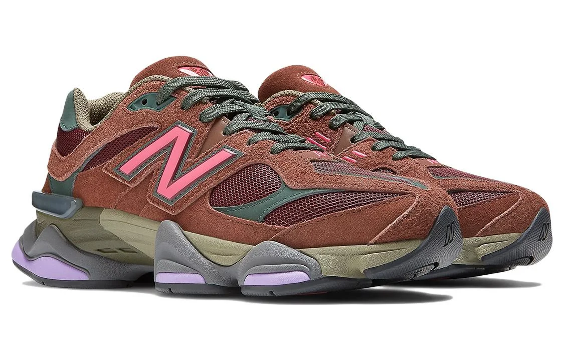 Alternative view of New Balance 9060 ‘Burgundy Pink’ U9060BUR