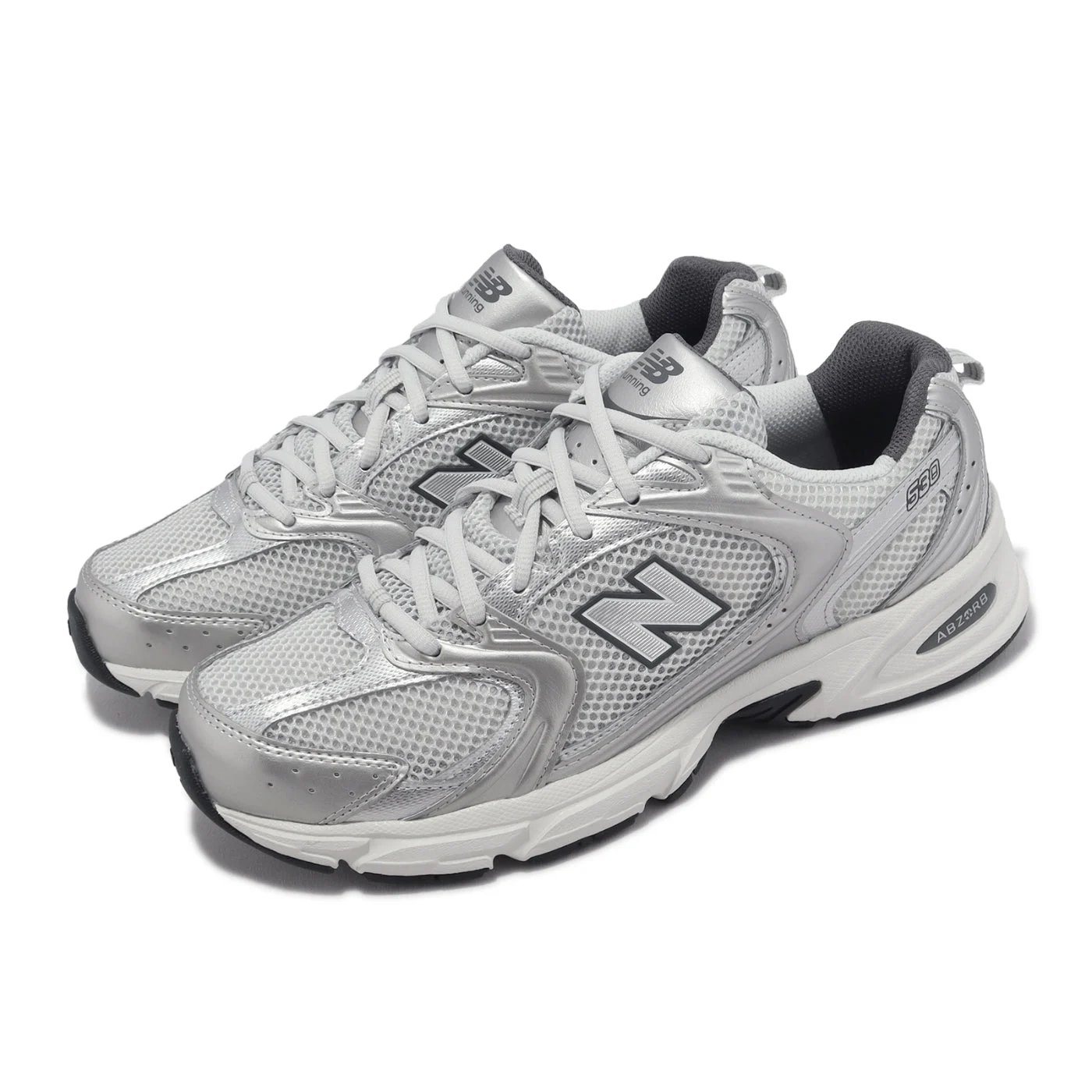 Alternative view of New Balance 530 ‘Grey Matter Silver Metallic’ MR530LG